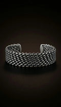 The Ancient Ridge — Heritage Woven Cuff