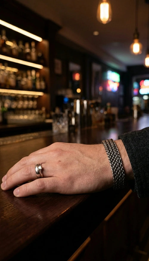 The Ancient Ridge — Heritage Woven Cuff